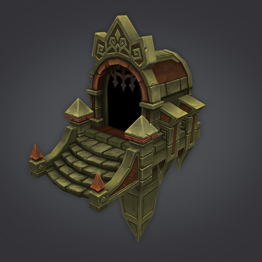 Cloudy Dungeon Set in Architecture - product preview 4