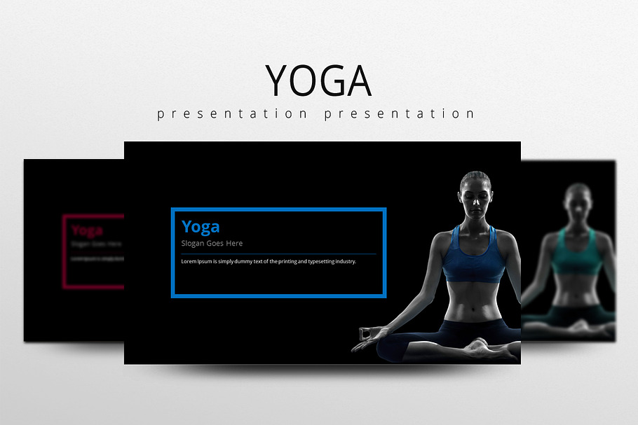 Yoga in Presentation Templates - product preview 8