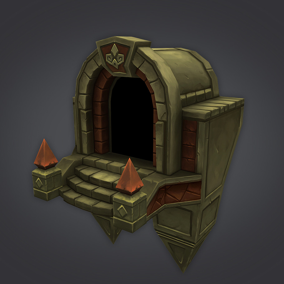 Cloudy Dungeon Set in Architecture - product preview 7