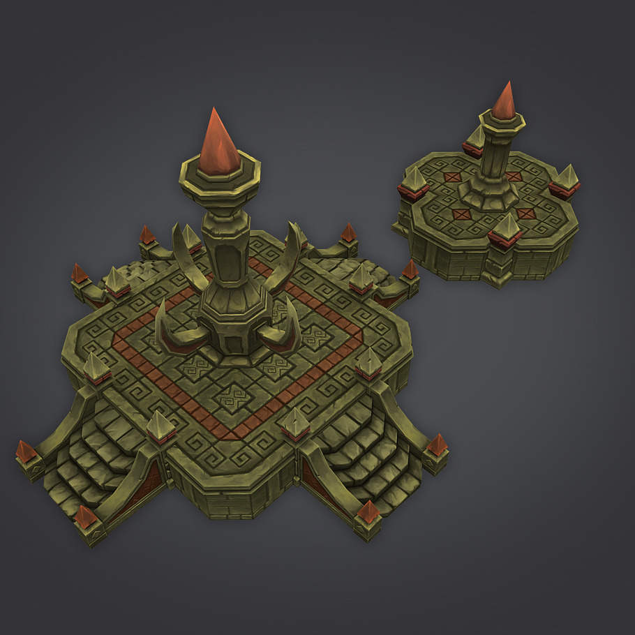 Cloudy Dungeon Set in Architecture - product preview 11