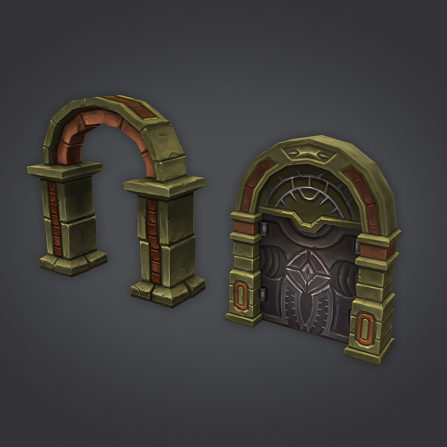 Cloudy Dungeon Set in Architecture - product preview 12