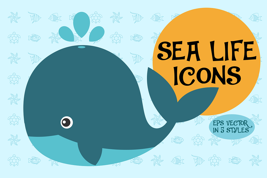 Sea Life Icons