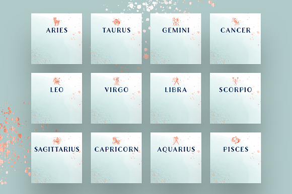 Beautiful Astrology pre-made quotes in Instagram Templates - product preview 4