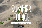 Summer Foliage Font