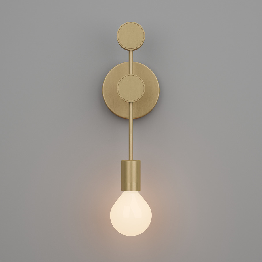 Simone Single Sconce in Furniture - product preview 1