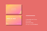 Simple Gradient Business Card
