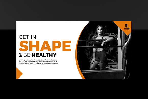 Fitness Social Media Pack in Social Media Templates - product preview 4
