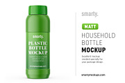Household bottle mockup / matt