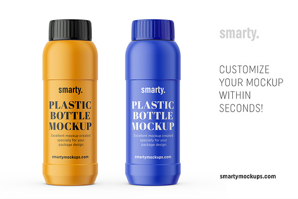Household bottle mockup / matt in Product Mockups - product preview 2