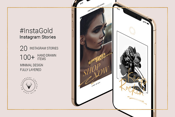 InstaGold Animated Instagram Stories in Instagram Templates - product preview 23