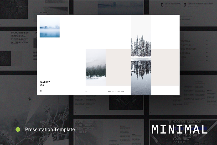 MINIMAL Keynote Template in Keynote Templates - product preview 8