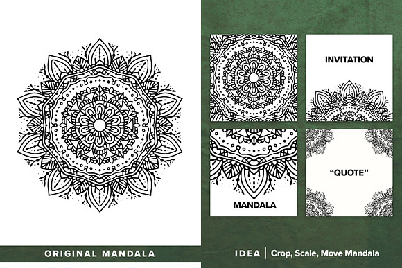 300 Vector Mandala Ornaments in Illustrations - product preview 1