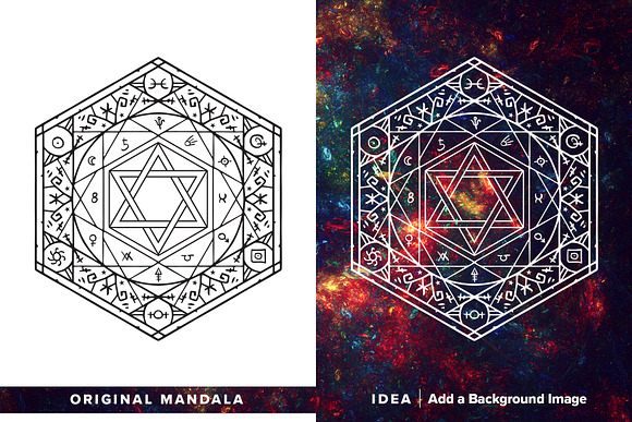 300 Vector Mandala Ornaments in Illustrations - product preview 4