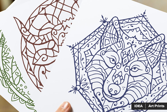 300 Vector Mandala Ornaments in Illustrations - product preview 42