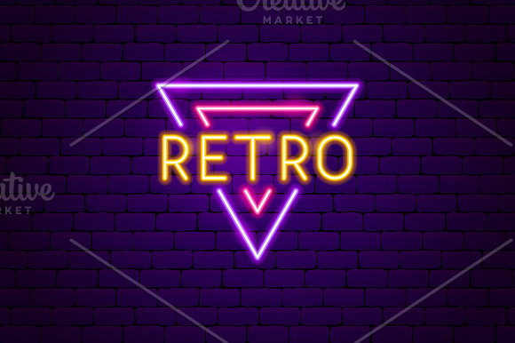Retro Neon in Neon Icons - product preview 7