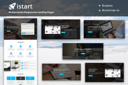 iStart -Responsive HTML Landing Page