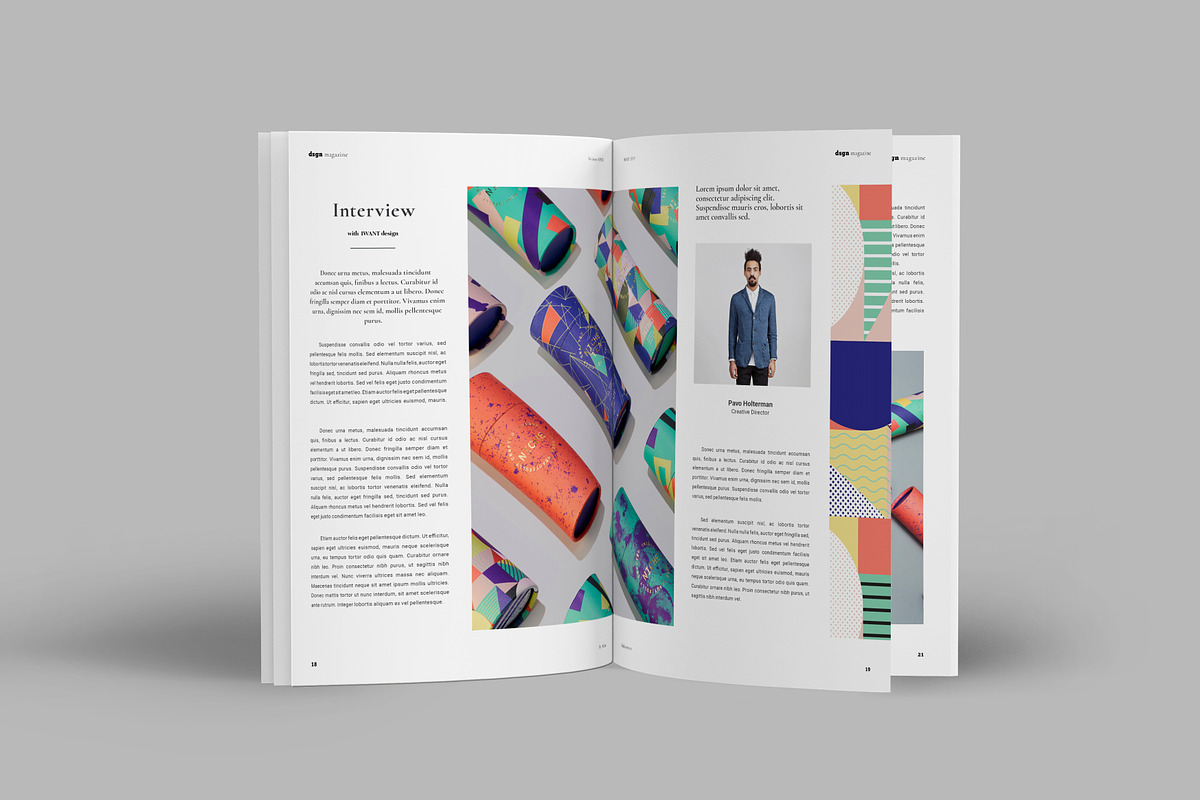 DSGN Magazine in Magazine Templates - product preview 8