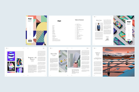 DSGN Magazine in Magazine Templates - product preview 6