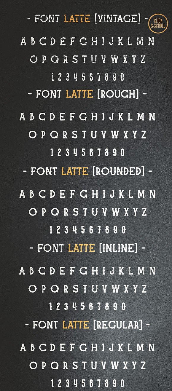 15 Fonts Coffee Lab Collection in Sans-Serif Fonts - product preview 11