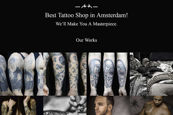 Spencer - Tattoo Artist WP Theme in WordPress Themes - product preview 1