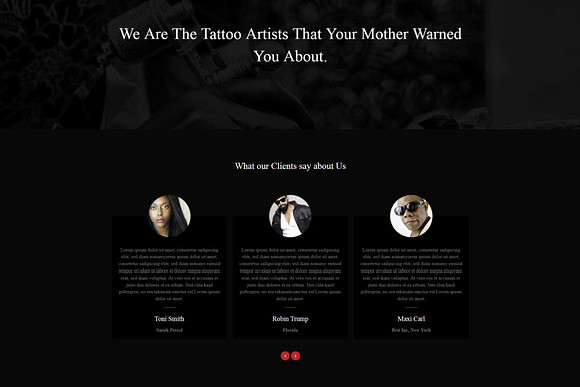 Spencer - Tattoo Artist WP Theme in WordPress Themes - product preview 2