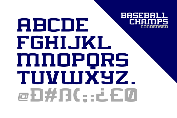 BASEBALL CHAMPS FONT FAMILY in Display Fonts - product preview 2