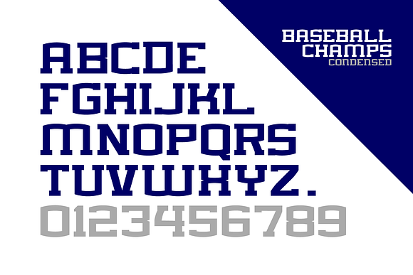 BASEBALL CHAMPS FONT FAMILY in Display Fonts - product preview 3