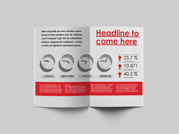 Business Annual Report Template in Magazine Templates - product preview 2