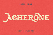 Acherone - Serif Display Font