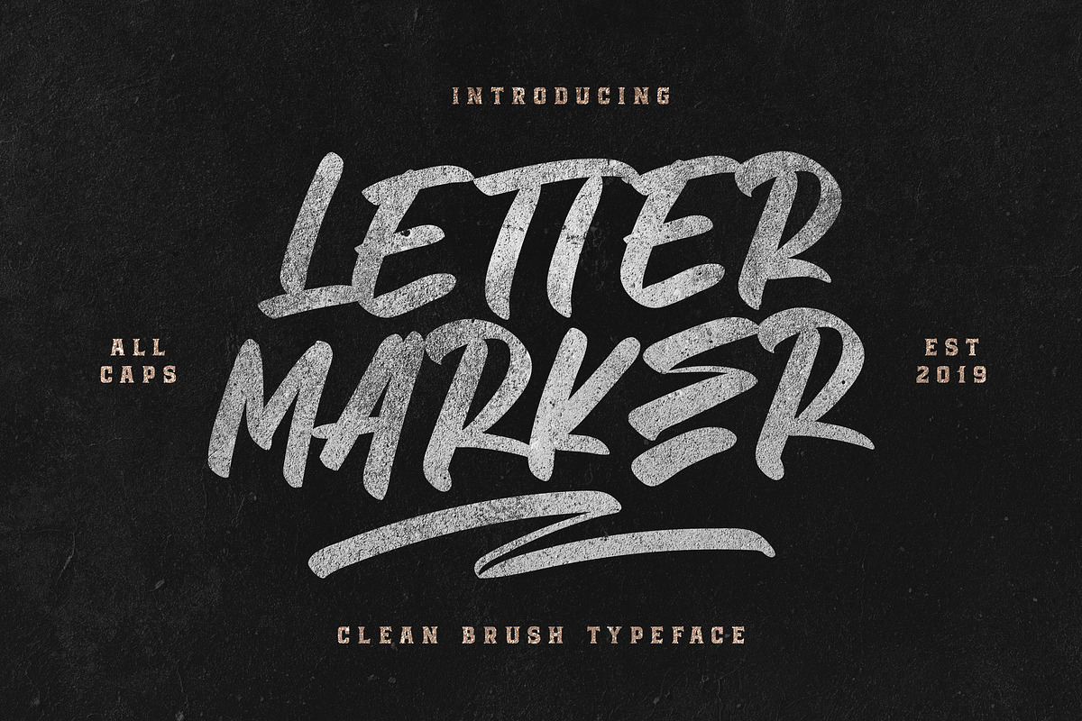 Letter Marker in Blackletter Fonts - product preview 8