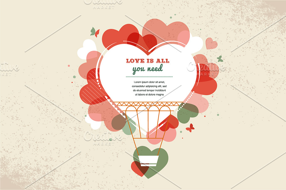 2 Valentine's day backgrounds in Illustrations - product preview 8