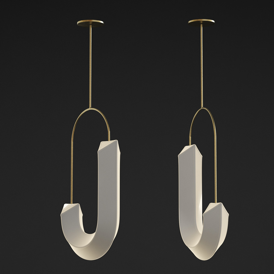 Hook Loop Pendant Chandelier in Furniture - product preview 2