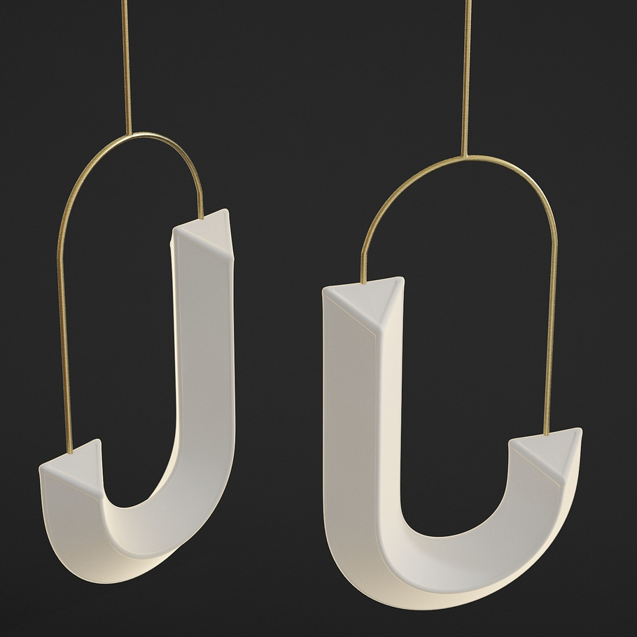 Hook Loop Pendant Chandelier in Furniture - product preview 3