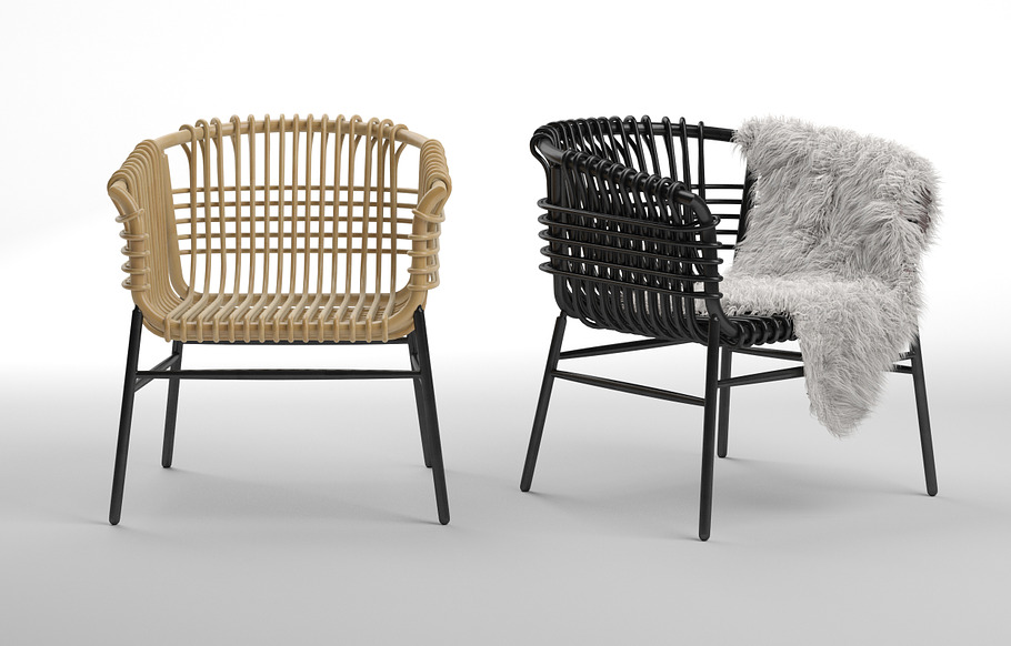 Lukis Chair by Abie Abdillah in Furniture - product preview 3
