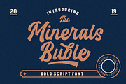 Minerals Buble Bold (10%OFF)