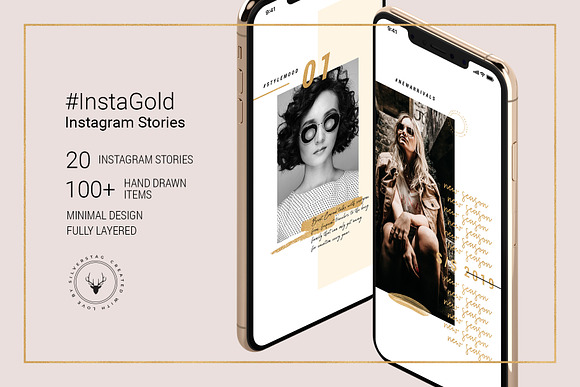 ANIMATED Instagram Stories Bundle in Instagram Templates - product preview 48
