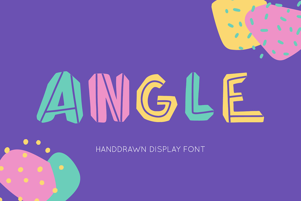 ANGLE FONT FAMILY in Display Fonts - product preview 8
