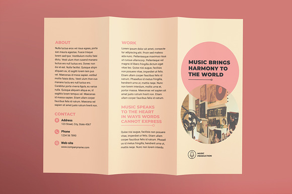Music Production Print Pack in Invitation Templates - product preview 3