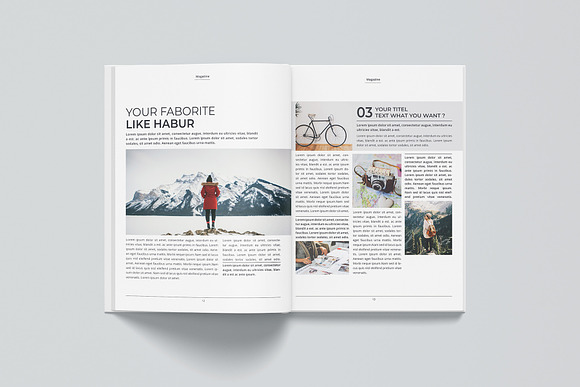 Magazine in Magazine Templates - product preview 6
