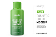 Small cosmetic bottle / matt