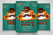 Happy Father's Day Flyer Template
