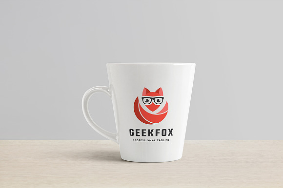 Geek Fox Logo in Logo Templates - product preview 3