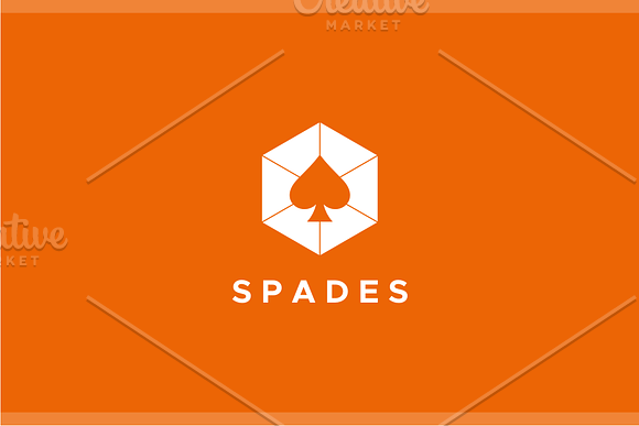 Spades Logo in Logo Templates - product preview 1
