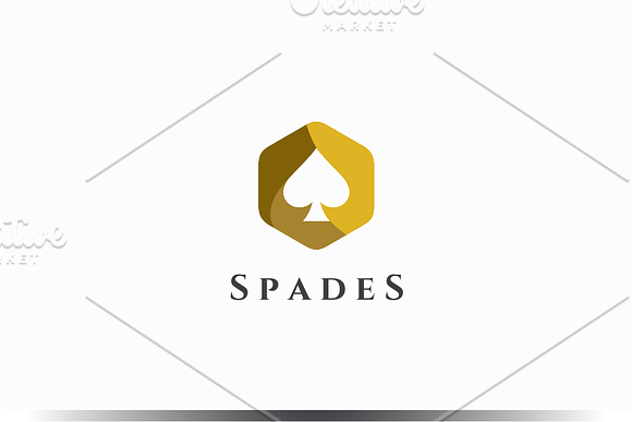 Spades Logo in Logo Templates - product preview 1