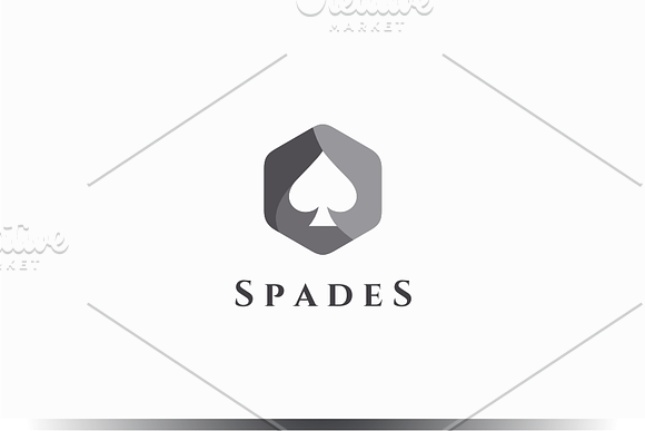 Spades Logo in Logo Templates - product preview 2