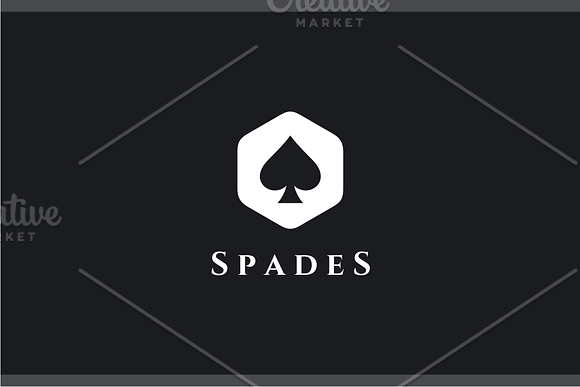 Spades Logo in Logo Templates - product preview 3