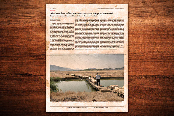 Newspaper Template for InDesign in Magazine Templates - product preview 8