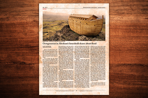 Newspaper Template for InDesign in Magazine Templates - product preview 9