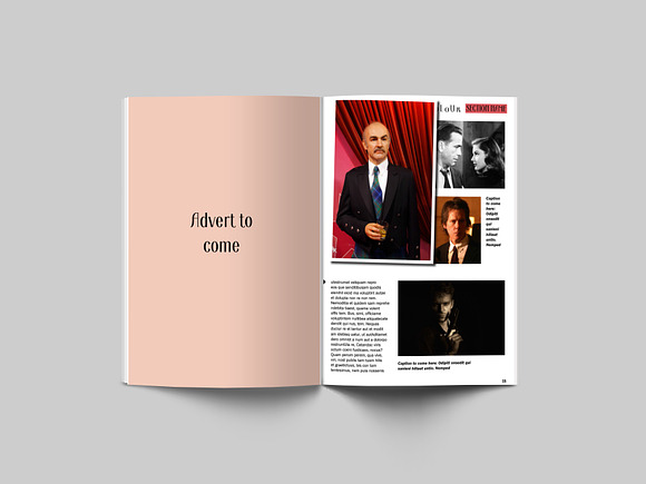 COLOUR, Fashion Magazine Template in Magazine Templates - product preview 2