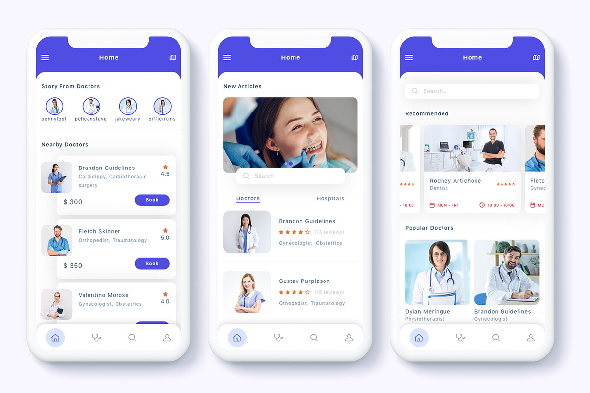 Civan - Find Doctor App UI Kit in App Templates - product preview 8